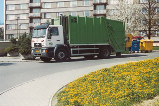 Popelářské auto LIKO SVITAVY a.s.